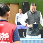 मुख्यमंत्री ने 87वें इंटर स्टेट जूनियर एवं यूथ नेशनल टेबल टेनिस चैंपियनशिप का शुभारंभ किया इस अवसर पर मुख्यमंत्री ने टेबल टेनिस खेलकर खिलाड़ियों का उत्साहवर्धन भी किया