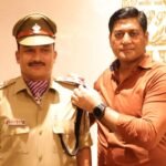 उप निरीक्षक पद से निरीक्षक नागरिक पुलिस के पद पर पदोन्नत अधिकारी के सम्मान में किया गया पिपिंग सेरेमनी का आयोजन