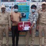 मंदिर में चोरी की घटना को अंजाम देने वाले 02 शातिर चोरो को पुलिस ने किया गिरफ्तार